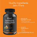 Extracto de raíz de cúrcuma Salud cerebral Cúrcuma Cúrcumina Softgel